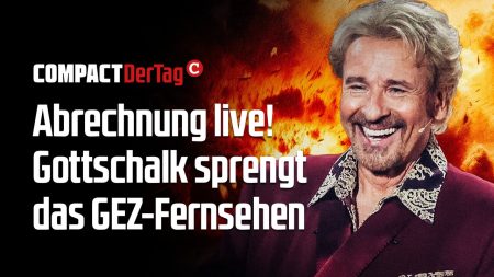Abrechnung live! Gottschalk sprengt das GEZ-Fernsehen