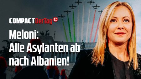 Meloni: Alle Asylanten ab nach Albanien!