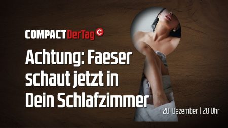 Achtung! Faeser schaut jetzt in Dein Schlafzimmer
