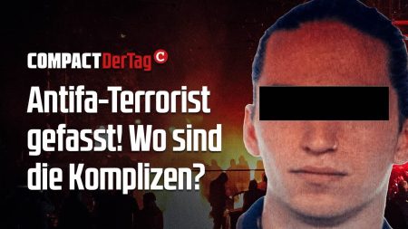 Antifa-Terrorist gefasst! Wo sind die Komplizen?