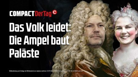 Das Volk leidet – Die Ampel baut Paläste!
