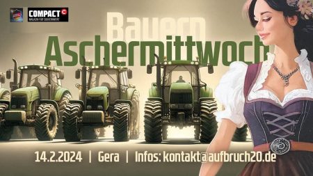 HIER findet morgen unser Aschermittwoch statt!