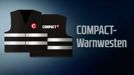 Flagge zeigen: Mit unseren neuen Warnwesten und Fahnen