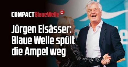 Jürgen Elsässer: Blaue Welle spült die Ampel weg