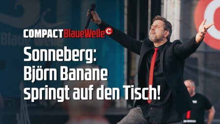 Sonneberg: Björn Banane springt auf den Tisch!