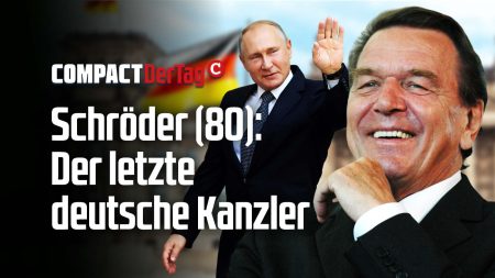 Schröder (80): Der letzte deutsche Kanzler