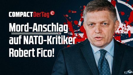Mord-Anschlag auf NATO-Kritiker Robert Fico!