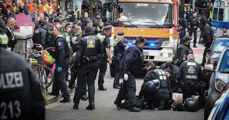 Die Angst auf dem Höhepunkt