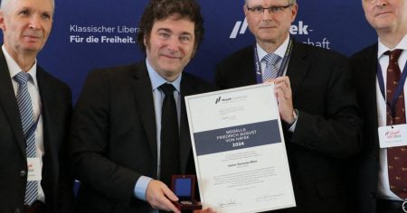 Hamburg: Linke Wut über Medaille für Milei