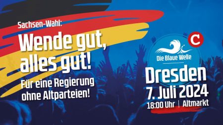 Demo in Dresden: Für eine Regierung ohne Altparteien!