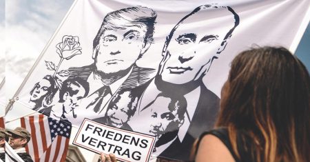 Trump und Putin gegen Merkel