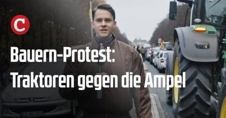 Bauern-Protest: Traktoren gegen die Ampel