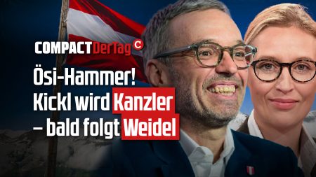Ösi-Hammer: Kickl wird Kanzler – bald folgt Weidel
