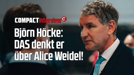 Björn Höcke: DAS denkt er über Alice Weidel