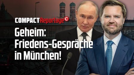 Geheim: Friedens-Gespräche in München!