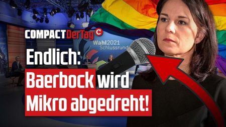 Endlich: Baerbock wird Mikro abgedreht!