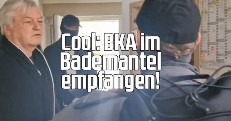 Kult! Elsässers Bademantel geht viral