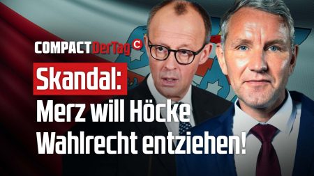 Skandal: Merz will Höcke Wahlrecht entziehen!
