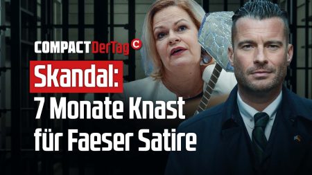 Skandal: 7 Monate Knast für Faeser-Satire