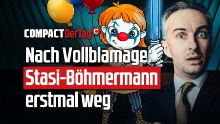 Nach Vollblamage: Stasi-Böhmermann erstmal weg