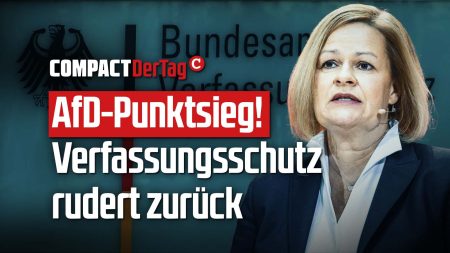 AfD-Punktsieg! Verfassungsschutz rudert zurück