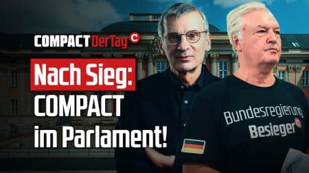 Nach Sieg: COMPACT im Parlament!