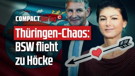 Thüringen-Chaos: BSW flieht zu Höcke!