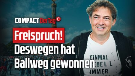 Freispruch! Deswegen hat Ballweg gewonnen