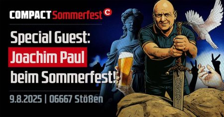 Sommerfest 9.8.: Joachim Paul als weiterer Redner