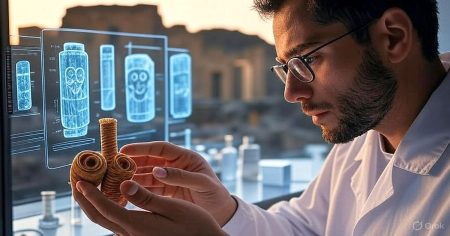 Dank KI: Geheimnis antiker Papyrus-Rollen gelüftet
