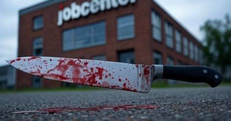 Traunstein: Messer-Afghane randaliert in Arbeitsamt