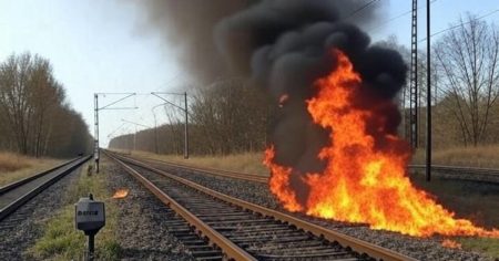 Linksextremismus: Anschlag auf Bahnverkehr in NRW
