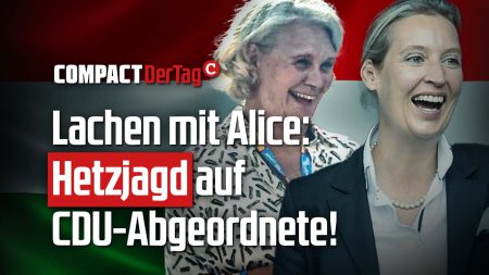 Lachen mit Alice: Hetzjagd auf CDU-Abgeordnete!