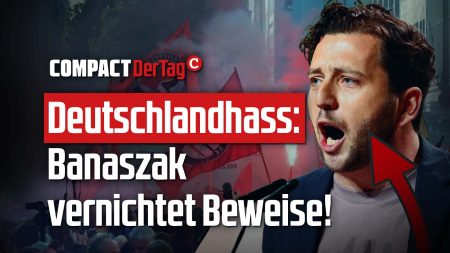 Deutschlandhass: Banaszak vernichtet Beweise!