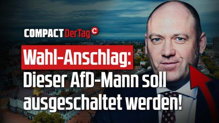 Anschlag: Dieser AfD-Mann soll ausgeschaltet werden!