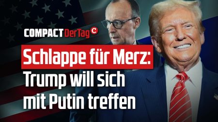 Schlappe für Merz: Trump will sich mit Putin treffen