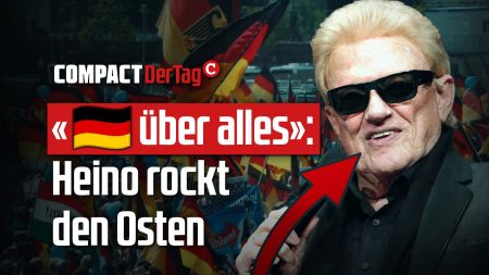 «Deutschland über alles»: Heino rockt den Osten
