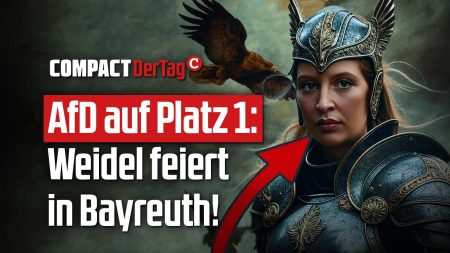 AfD auf Platz 1: Weidel feiert in Bayreuth!