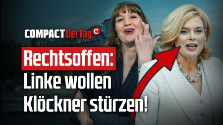 Rechtsoffen: Linke wollen Klöckner stürzen!