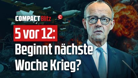5 vor 12: Beginnt nächste Woche Krieg?