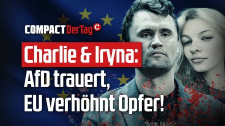 Charlie & Iryna: AfD trauert, EU verhöhnt Opfer!