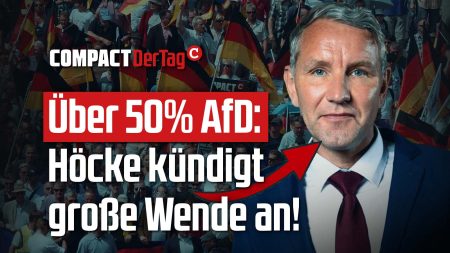 Über 50% AfD: Höcke kündigt große Wende an!