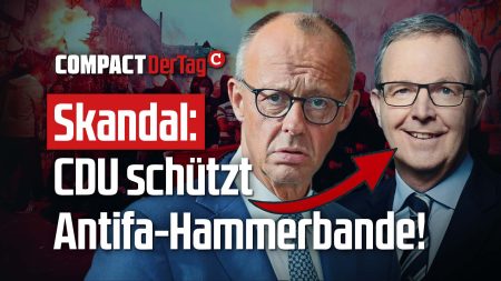Skandal: CDU schützt Antifa-Hammerbande!