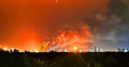 Terror gegen Ungarn-Raffinerie