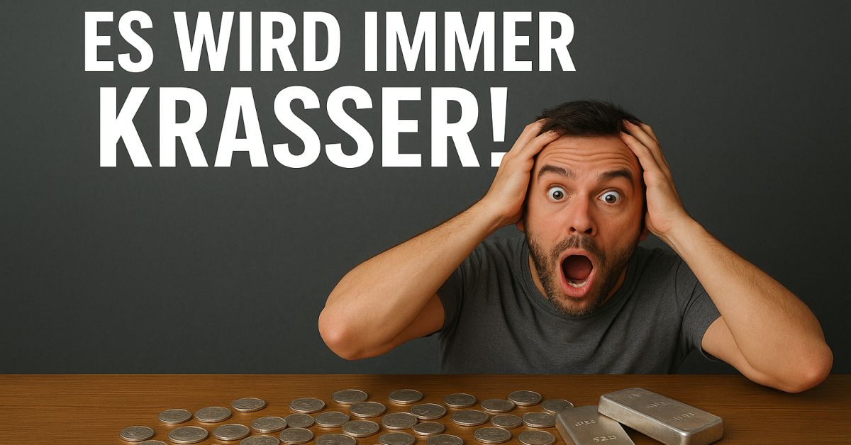 Silberpreis explodiert – jetzt mit COMPACT profitieren Der Silberpreis steigt und steigt – Anleger und Sparer flüchten aus der Papiergeld-Falle. Bild: COMPACT / Grok