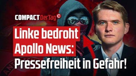 Linke bedroht Apollo News: Pressefreiheit in Gefahr!