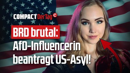 BRD brutal: AfD-Influencerin beantragt US-Asyl!