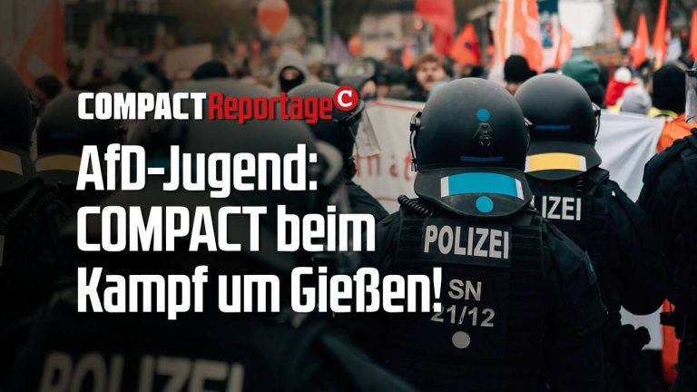 AfD-Jugend: COMPACT beim Kampf um Gießen!