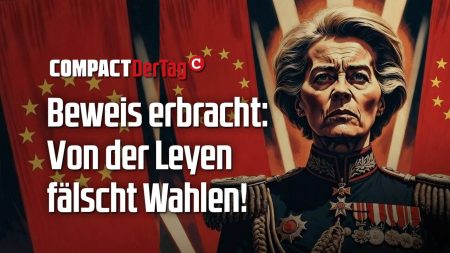 Beweis erbracht: Von der Leyen fälscht Wahlen!