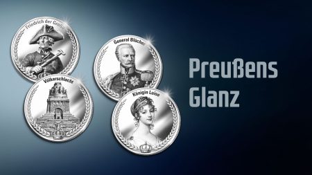 Unsere neuen Silbermedaillen – mit Bonus!